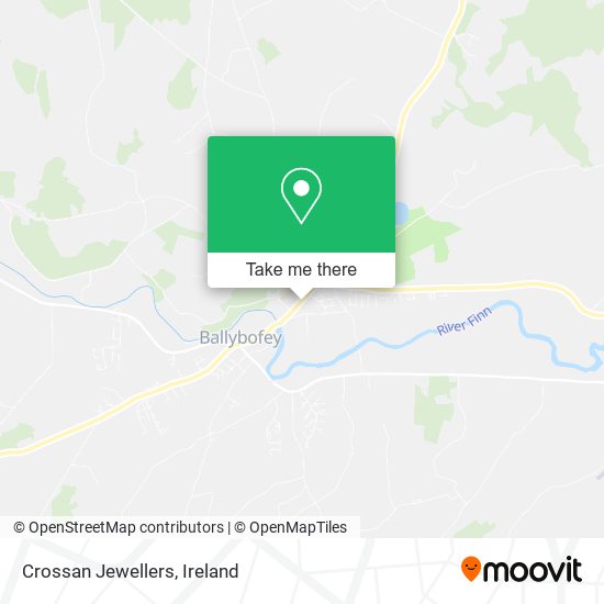 Crossan Jewellers map