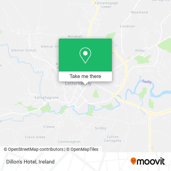 Dillon's Hotel map