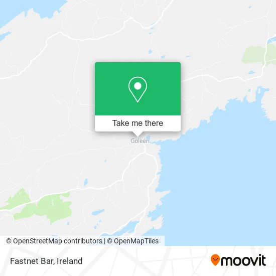 Fastnet Bar map