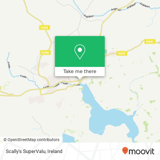 Scally's SuperValu map