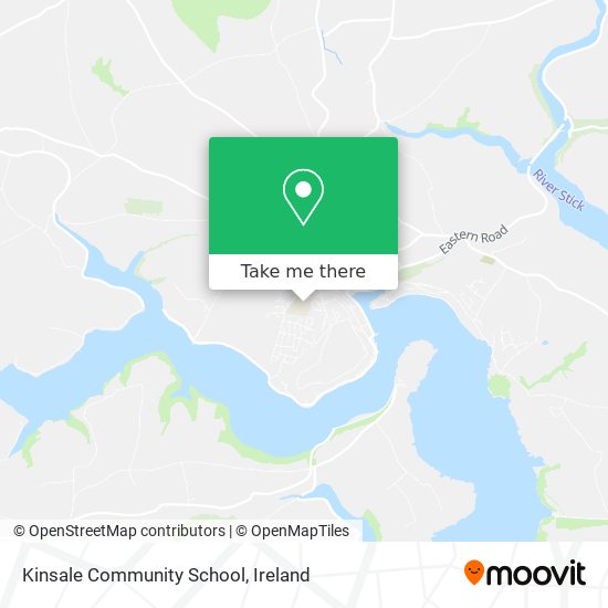 Kinsale Community School map