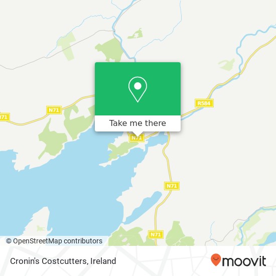 Cronin's Costcutters map