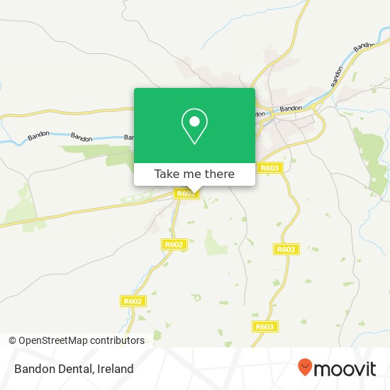 Bandon Dental map