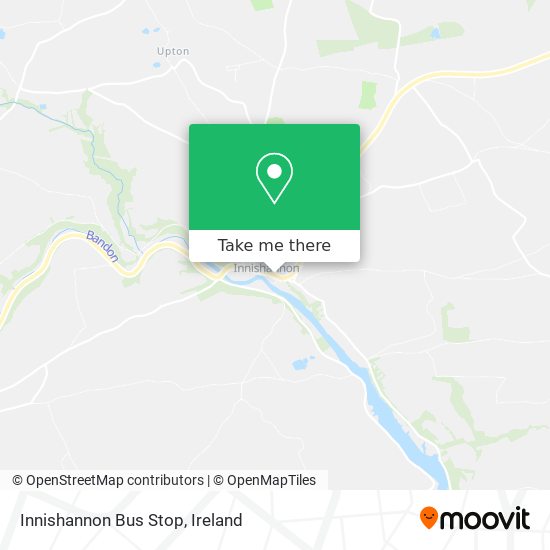 Innishannon Bus Stop map