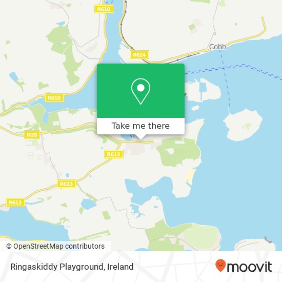 Ringaskiddy Playground map
