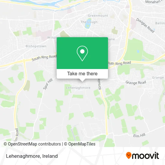 Lehenaghmore map