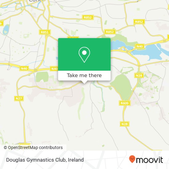 Douglas Gymnastics Club map
