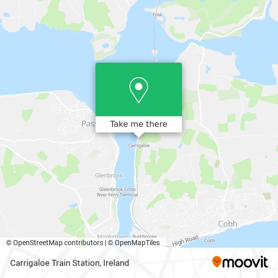 Carrigaloe Train Station plan