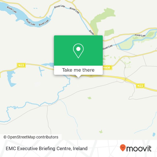 EMC Executive Briefing Centre map