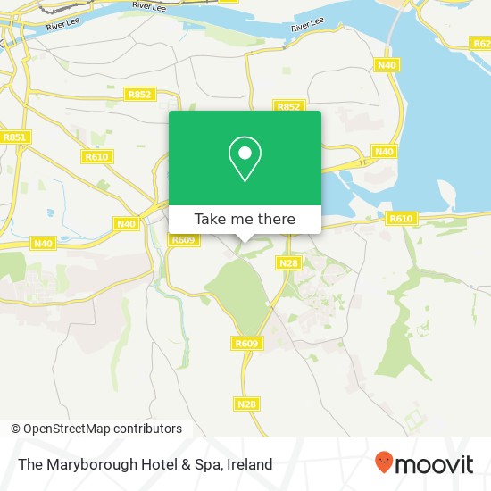 The Maryborough Hotel & Spa map