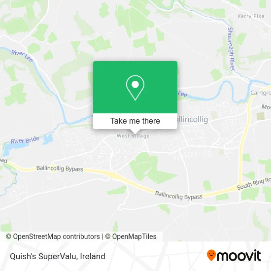 Quish's SuperValu map