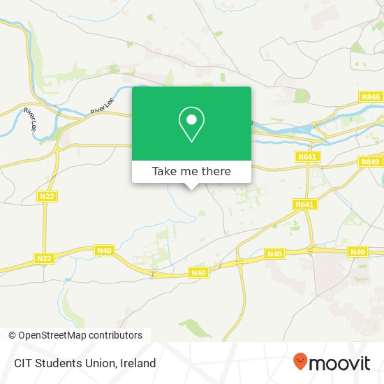 CIT Students Union map