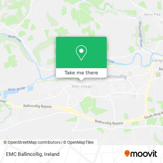 EMC Ballincollig map