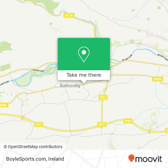 BoyleSports.com map