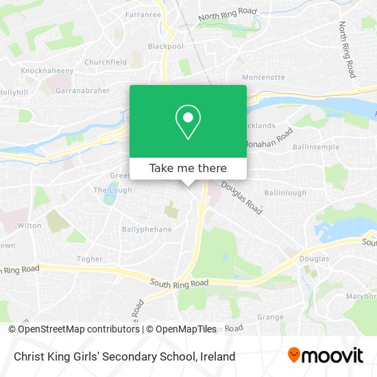 Christ King Girls' Secondary School map