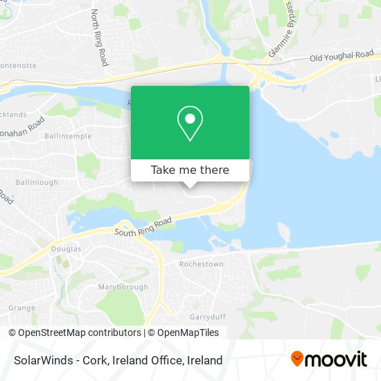 SolarWinds - Cork, Ireland Office map