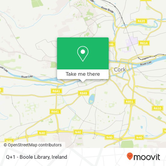 Q+1 - Boole Library map