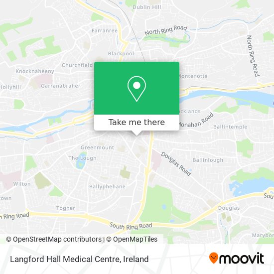 Langford Hall Medical Centre map