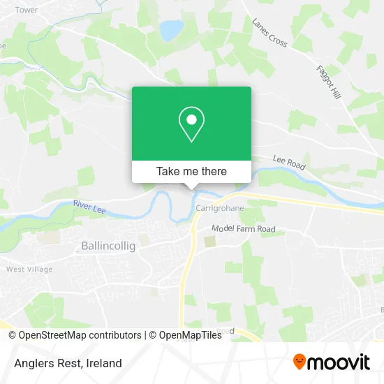 Anglers Rest map