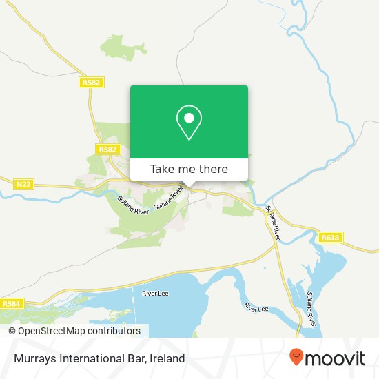 Murrays International Bar map