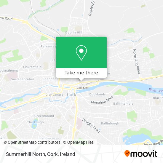 Summerhill North, Cork map