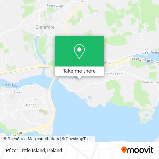 Pfizer LIttle Island map