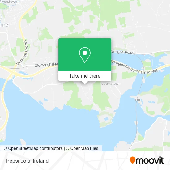 Pepsi cola map