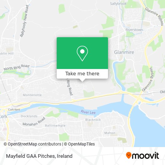 Mayfield GAA Pitches map