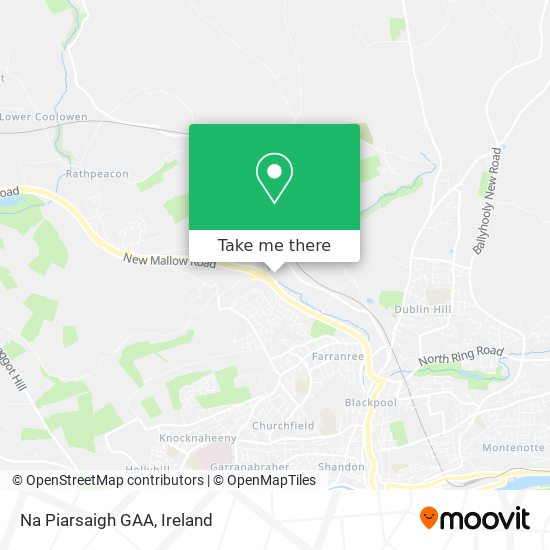 Na Piarsaigh GAA map