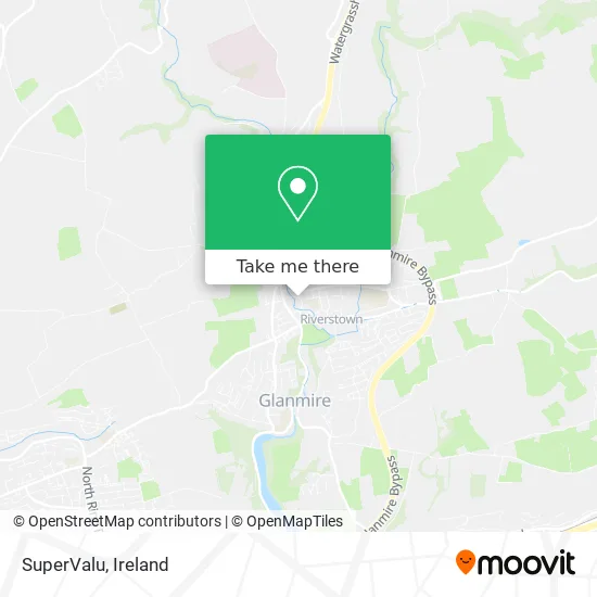 SuperValu map