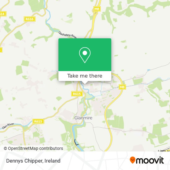 Dennys Chipper map