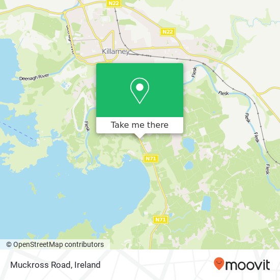 Muckross Road map