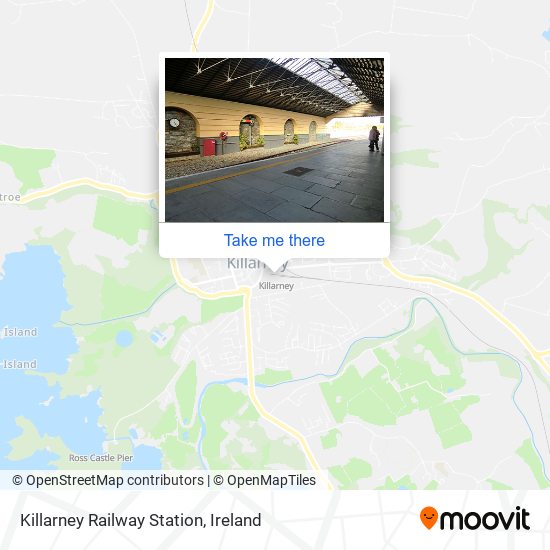 Killarney Railway Station map