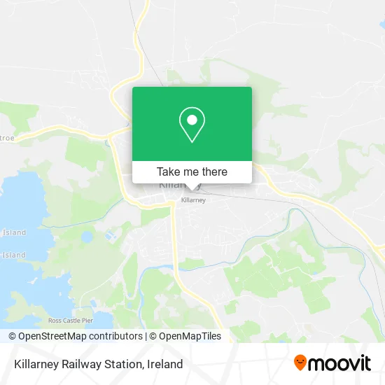 Killarney Railway Station map