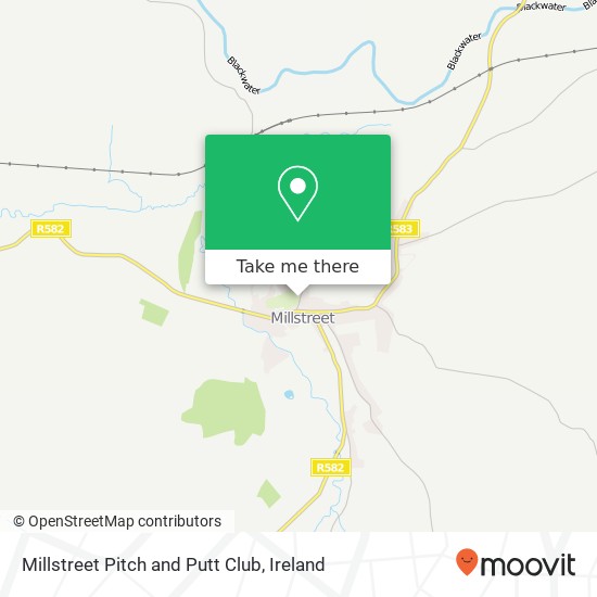 Millstreet Pitch and Putt Club map