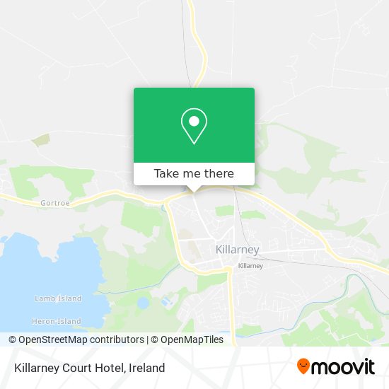 Killarney Court Hotel map