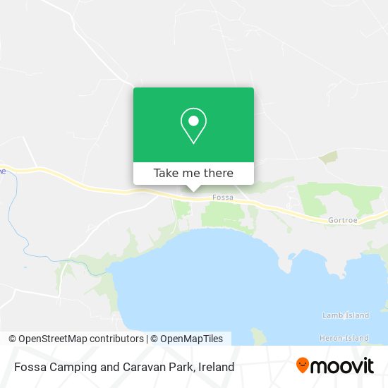Fossa Camping and Caravan Park plan