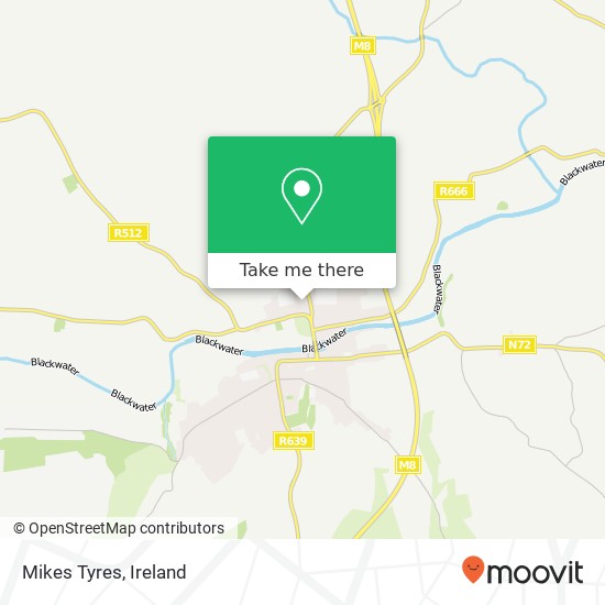 Mikes Tyres map