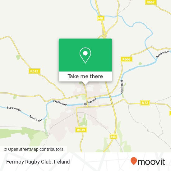 Fermoy Rugby Club map