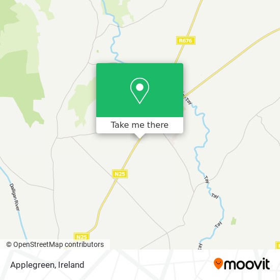 Applegreen map