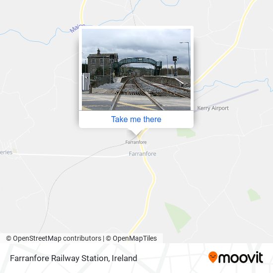 Farranfore Railway Station plan