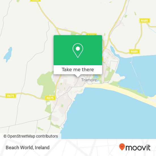 Beach World map