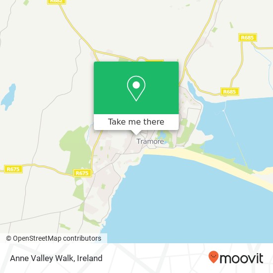 Anne Valley Walk map