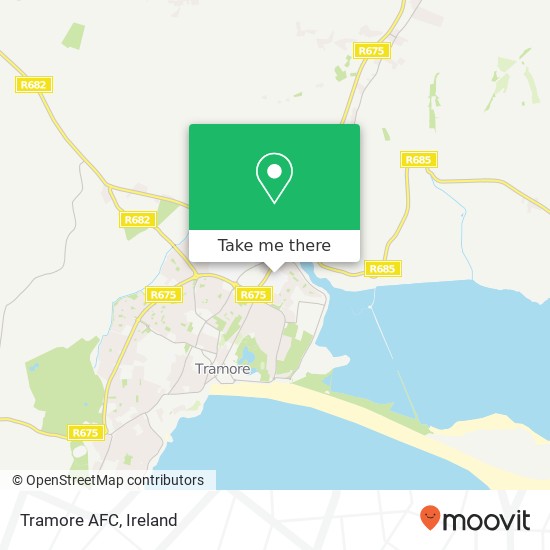 Tramore AFC map