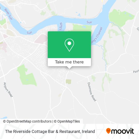 The Riverside Cottage Bar & Restaurant plan