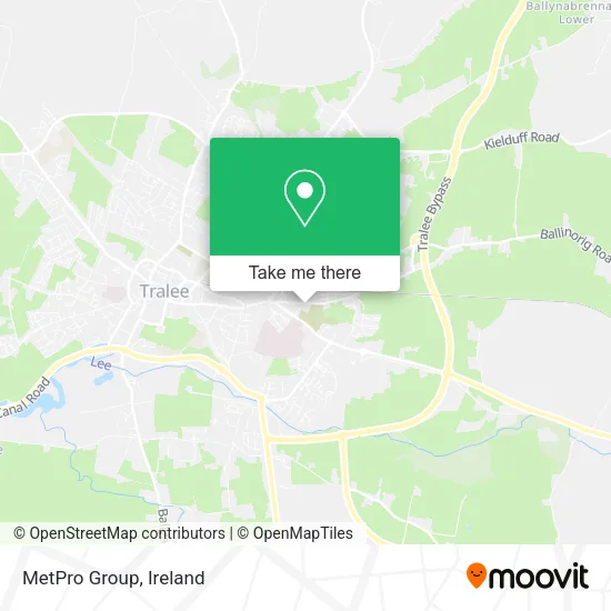 MetPro Group map