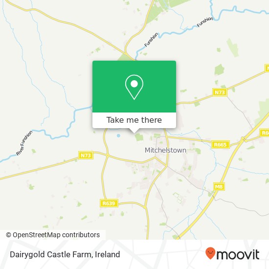 Dairygold Castle Farm map