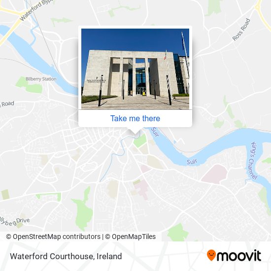 Waterford Courthouse map
