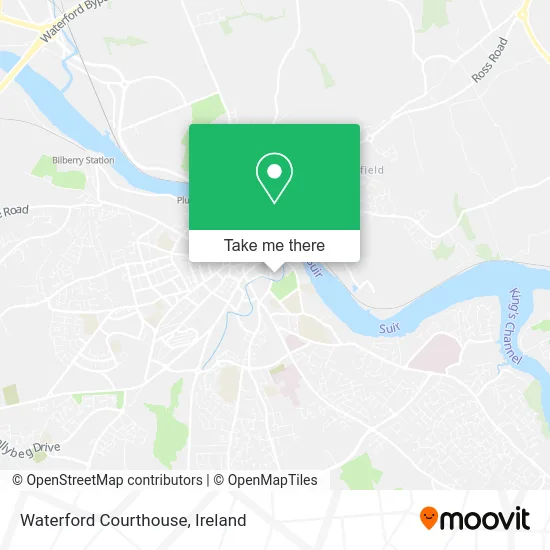Waterford Courthouse map