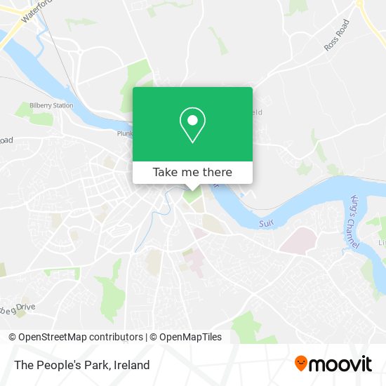 The People's Park map